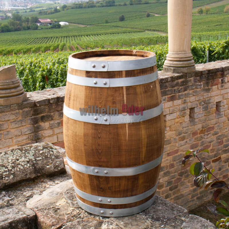 kastanie_deko_geraeuchert_6_q Dekofass aus Kastanie - geräucherte Optik