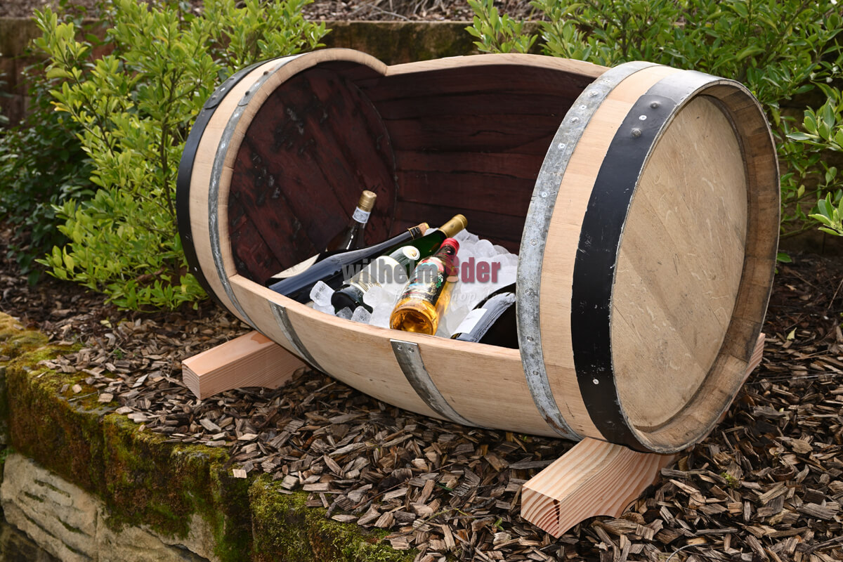 Regalfass Dekofass Blumenkübel Sekt-Kühler