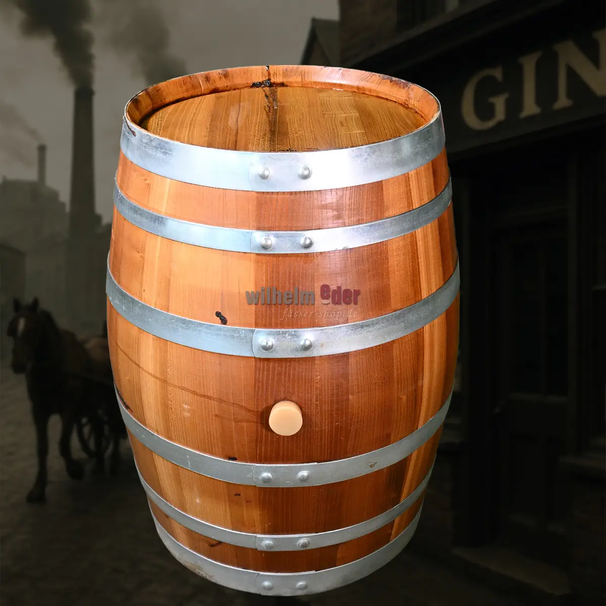 Dekorationsfass 110 l  - Gin