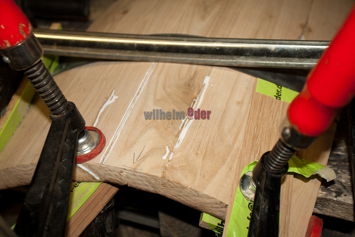 dauben_verleimen_1 Zuschlag – Verleimen der Dauben